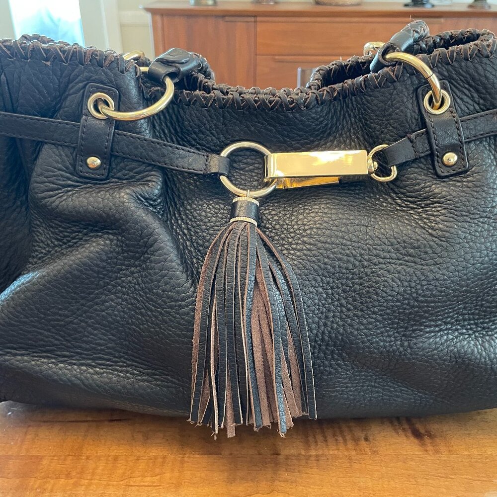 Ann Taylor Brown Leather Bag